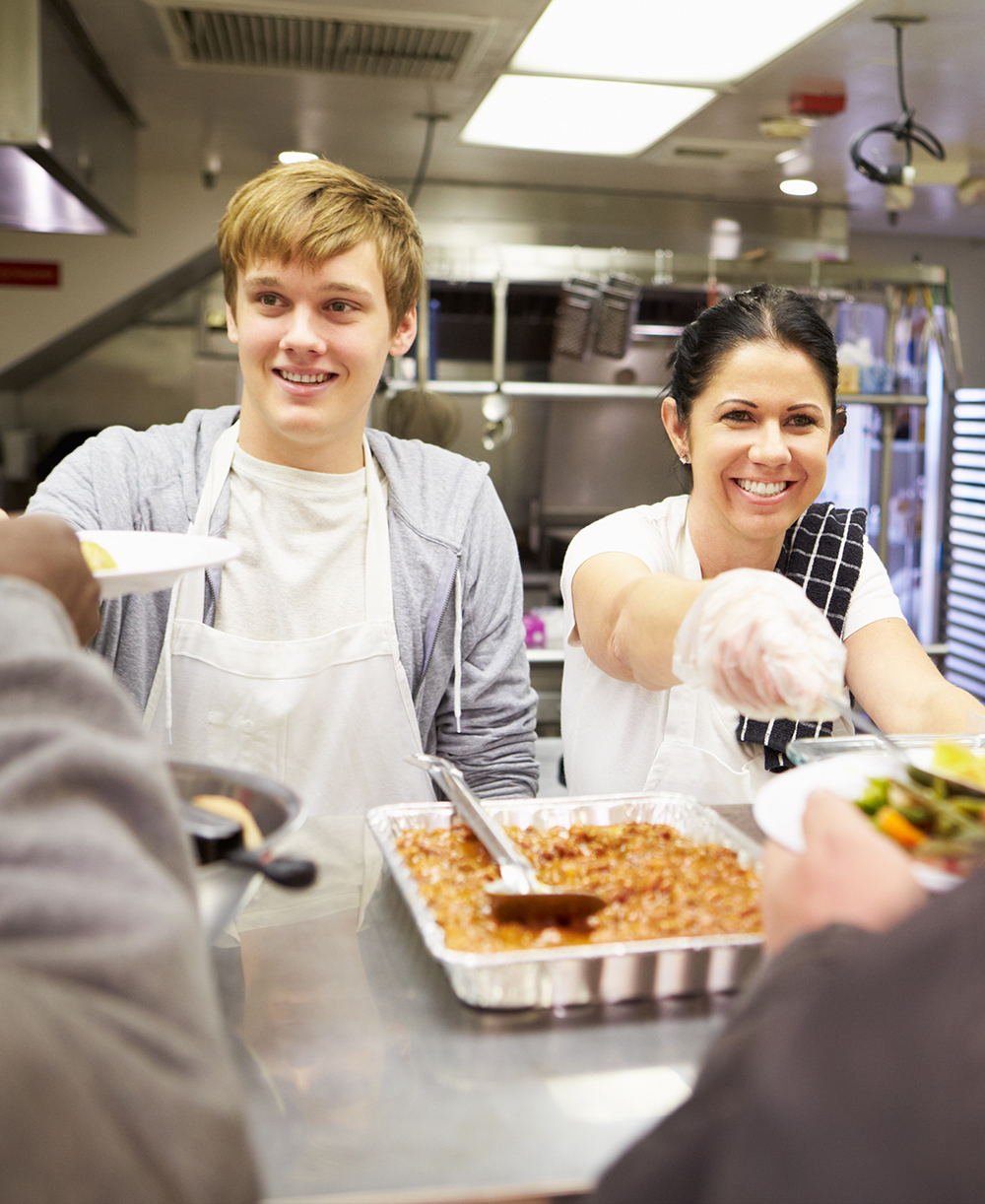 A mother with their daughter