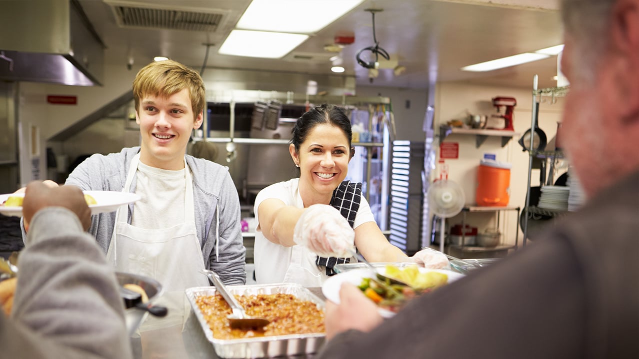 A mother with their daughter